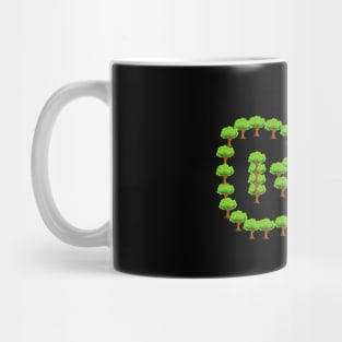 Nature Green Guitar Mug